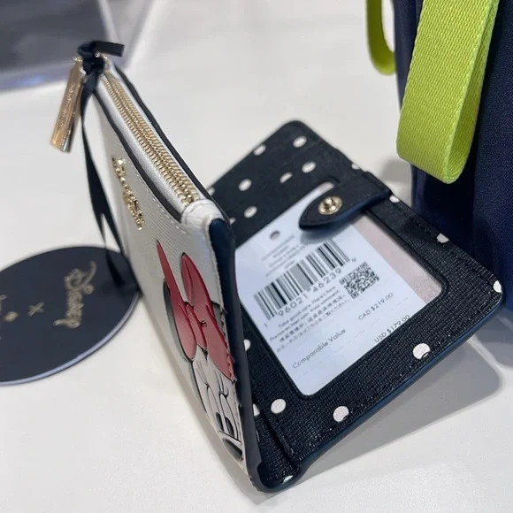Kate Spade Disney X Kate Spade New York Minnie Small Slim Bifold Wallet
NWT - Picture 11 of 16